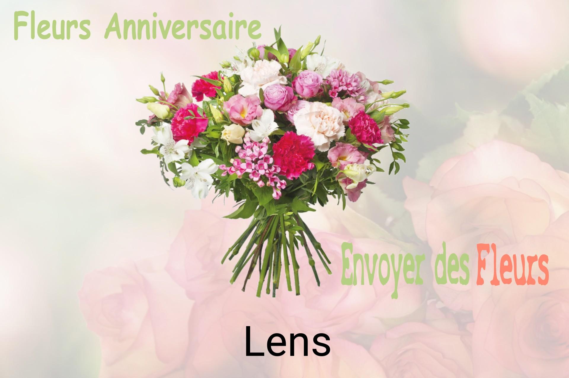 Bouquet de fleurs d’anniversaire livré à Lens