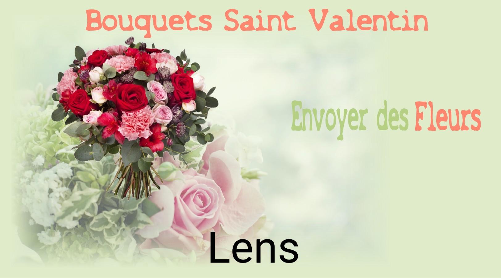 Roses de Saint-Valentin livrées à Lens